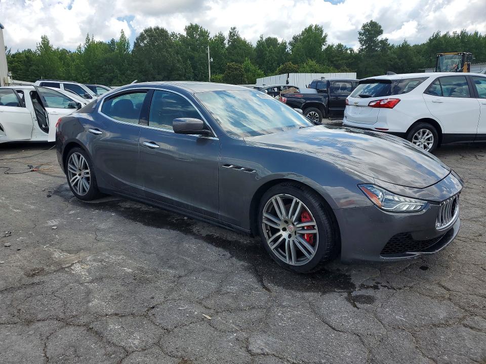 2016 Maserati Ghibli VIN ZAM57RTA1G1175027 COPART salvage auction — MECHANICAL, Tn - Certificate Of Title, sold $3,500 on 2026-07-28 (photo 4)