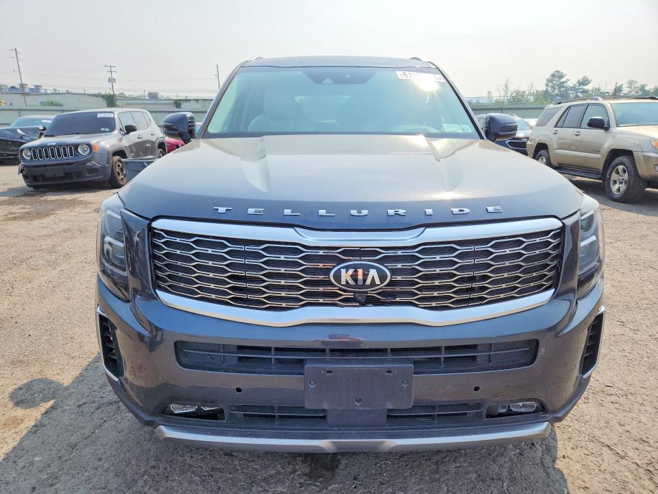 2020 Kia Telluride VIN 5XYP5DHC1LG049471 COPART salvage auction — REAR END, Pa - Certificate Of Salvage, sold $225 on 2026-07-24 (photo 5)