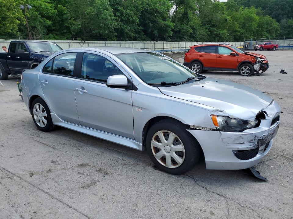 2012 Mitsubishi Lancer VIN JA32U2FU8CU030331 COPART salvage auction — FRONT END, Salvage Title, sold $500 on 2026-07-16 (photo 4)