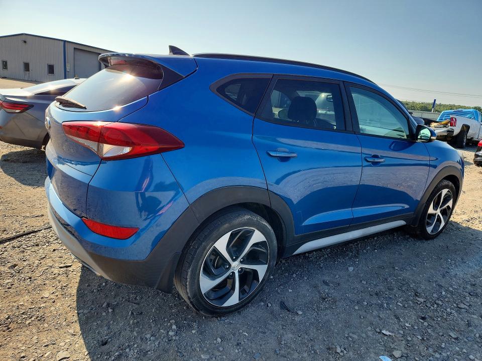 2018 Hyundai Tucson VIN KM8J33A27JU805383 COPART salvage auction — MECHANICAL, Ar - Certificate Of Title, sold $3,000 on 2026-07-19 (photo 3)