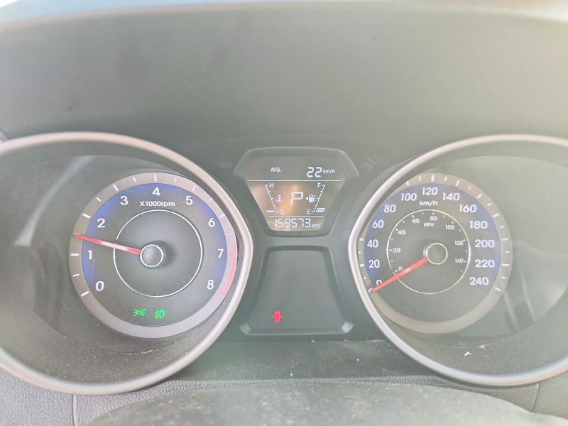 2014 Hyundai Elantra VIN KMHDH4AH3EU144188 COPART salvage auction — SIDE, Ab - Bos - Salvage, sold $1,350 on 2026-07-23 (photo 9)