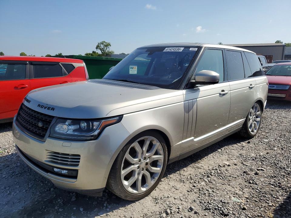 2016 Land rover RANGE ROVER VIN SALGS2EF9GA253476 COPART salvage auction — REAR END, AL - CERTIFICATE OF TITLE, sold $1,250 on 2026-07-23 (photo 1)
