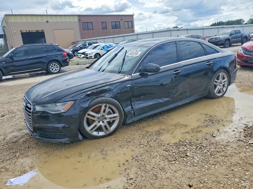 2017 Audi A6 VIN WAUF8AFCXHN076606 COPART salvage auction — SIDE, IN - CERTIFICATE OF TITLE, sold $3,700 on 2026-08-04 (photo 1)