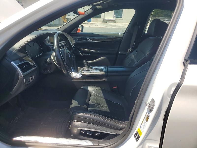 2016 BMW 7er VIN WBA7F2C57GG419395 COPART salvage auction — MINOR DENT/SCRATCHES, PA - CERT OF TITLE (P), sold $9,300 on 2026-07-28 (photo 7)