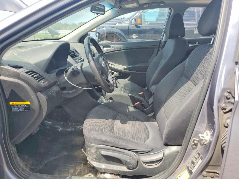 2016 Hyundai Accent VIN KMHCT5AE5GU259397 COPART salvage auction — FRONT END, ON - PERMIT NO BRAND - UNFIT, sold $225 on 2026-07-21 (photo 7)