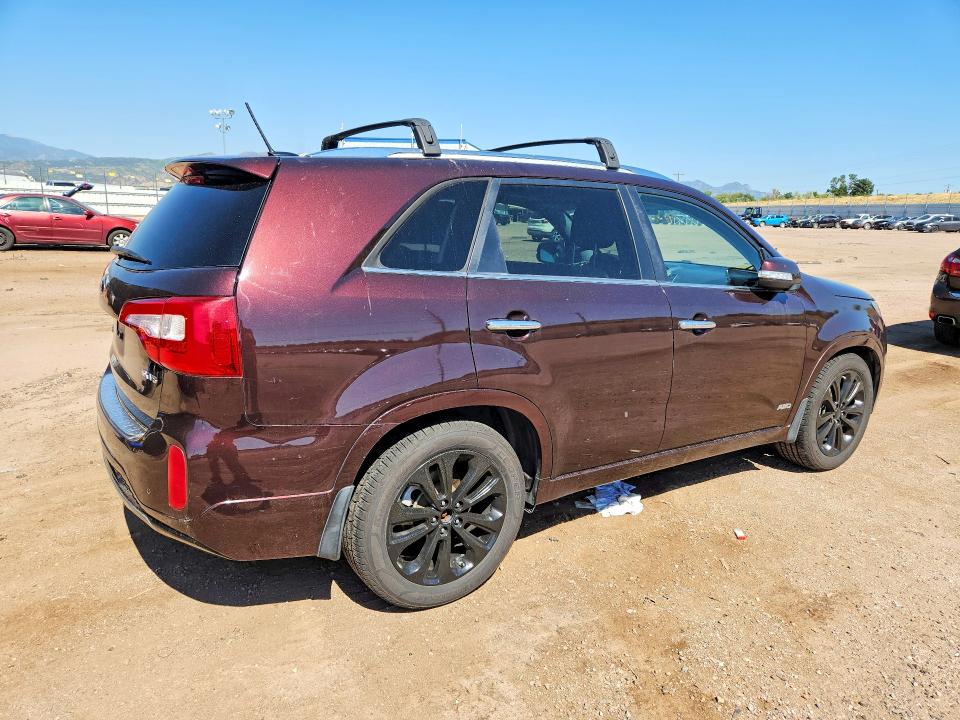 2015 Kia Sorento VIN 5XYKWDA74FG590233 COPART salvage auction — HAIL, Co - Certificate Of Title, sold $275 on 2026-07-29 (photo 3)