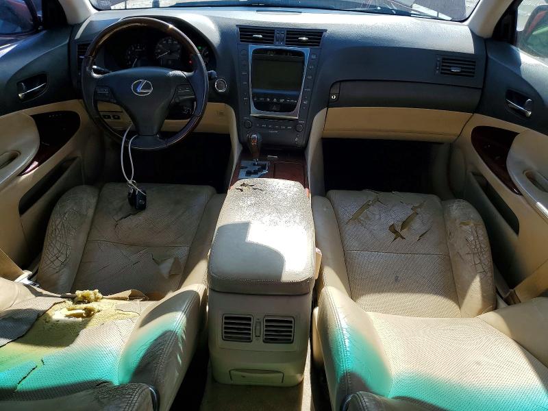 2010 Lexus Gs 350 VIN JTHBE1KS4A0047336 COPART salvage auction — FRONT END, TX - CERTIFICATE OF TITLE, sold $575 on 2026-07-31 (photo 8)