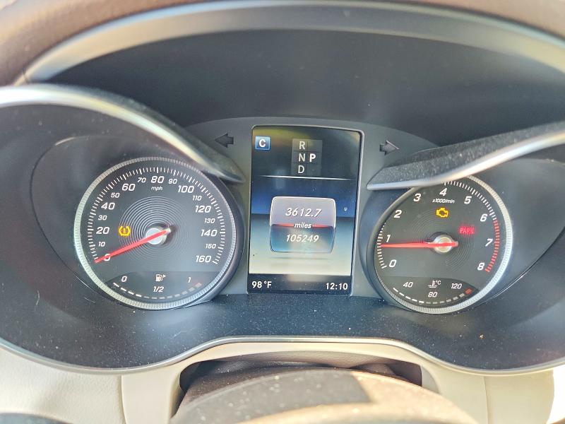 2017 Mercedes-benz Glc VIN WDC0G4KB2HF270870 COPART salvage auction — FRONT END, Va - Cert Of Title - Salvage, sold $5,400 on 2026-07-22 (photo 9)