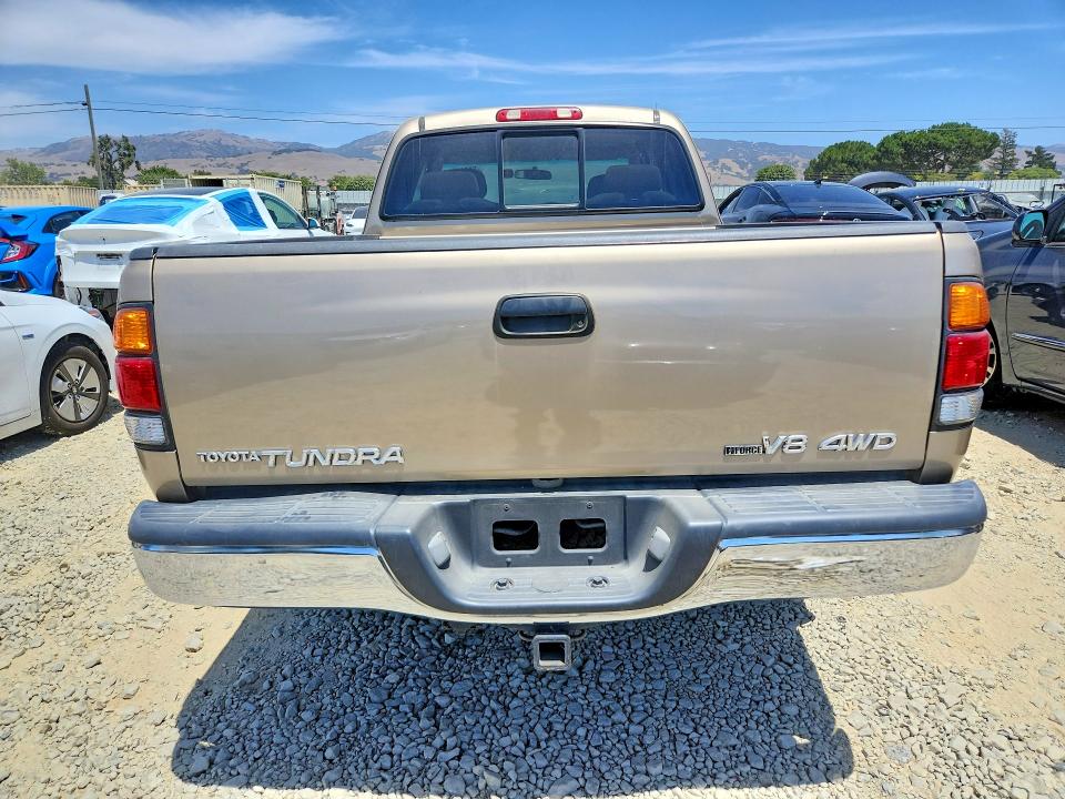 2003 Toyota Tundra VIN 5TBBT44183S381939 COPART salvage auction — FRONT END, CA - SALVAGE CERTIFICATE (P), sold $2,750 on 2026-07-28 (photo 6)