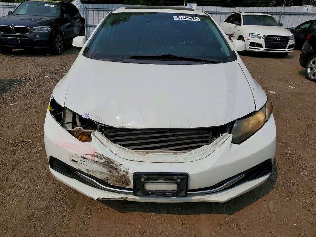 2013 Honda Civic VIN 2HGFB2F58DH034547 COPART salvage auction — FRONT END, On - Permit No Brand - Unfit, sold $1,150 on 2026-07-30 (photo 5)