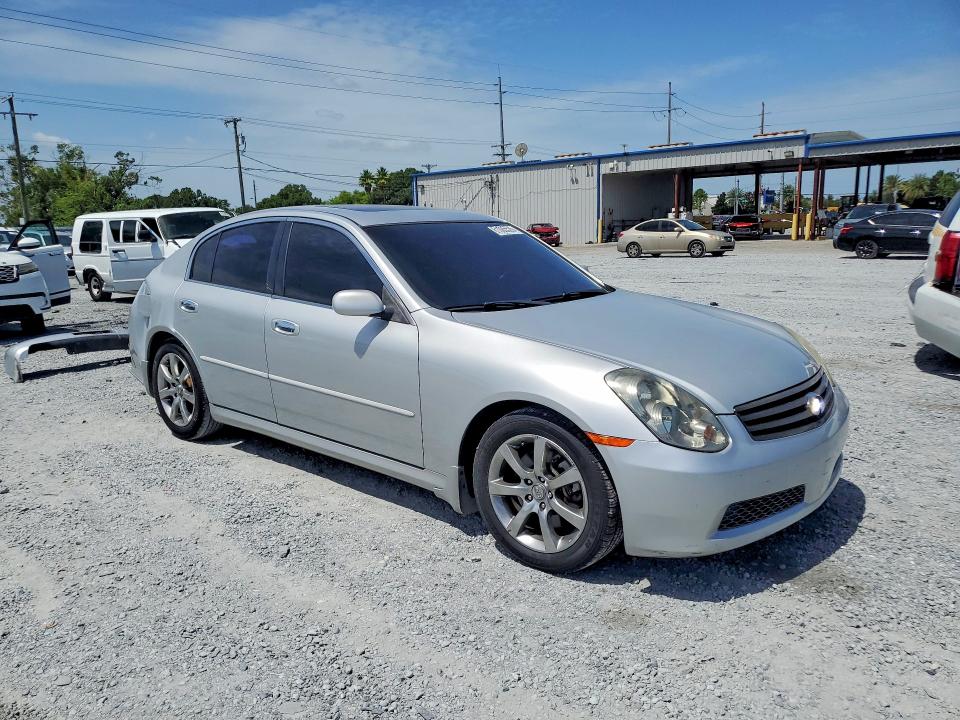 2006 Infiniti G35 VIN JNKCV51E36M502779 COPART salvage auction — REAR END, FL - CERT OF TITLE SLVG REBUILDABLE, sold $400 on 2026-07-24 (photo 4)