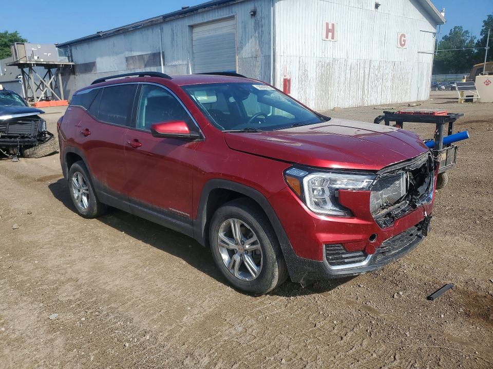 2022 Gmc Terrain VIN 3GKALTEV7NL196972 COPART salvage auction — FRONT END, Mi - Cert Of Title-Salvage Vehicle, sold $4,250 on 2026-09-09 (photo 4)