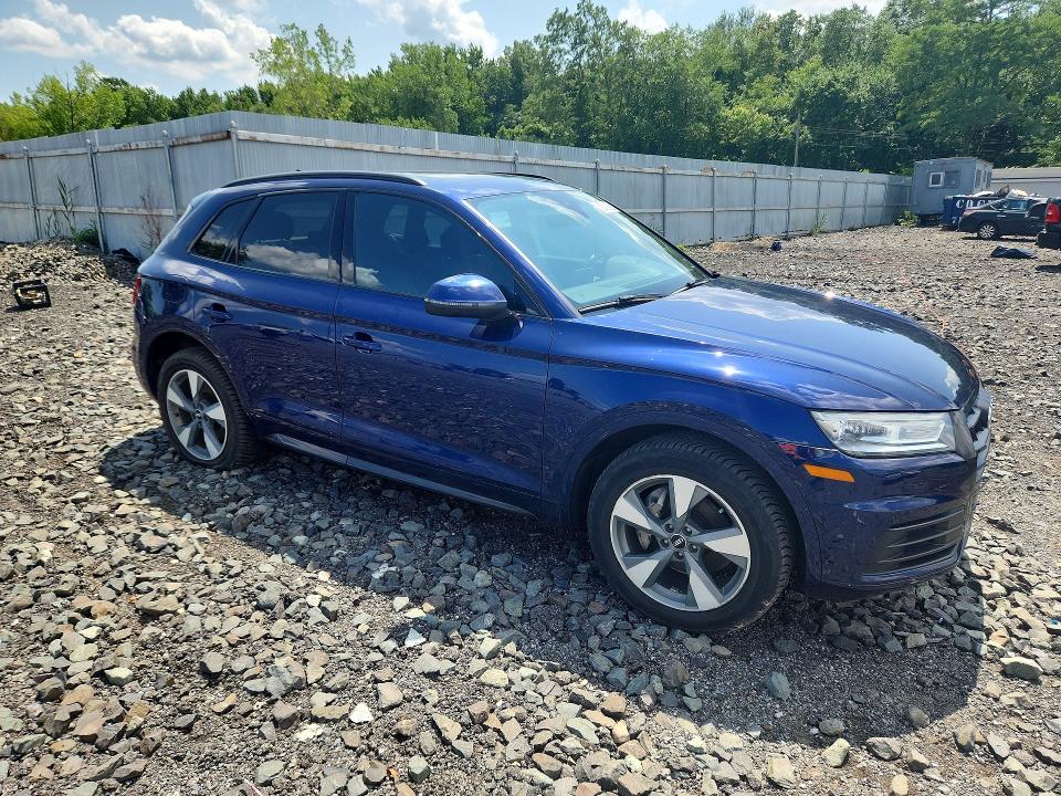 2020 Audi Q5 VIN WA1ANAFY2L2114013 COPART salvage auction — FRONT END, WV - CERTIFICATE OF TITLE, sold $10,200 on 2026-08-24 (photo 4)