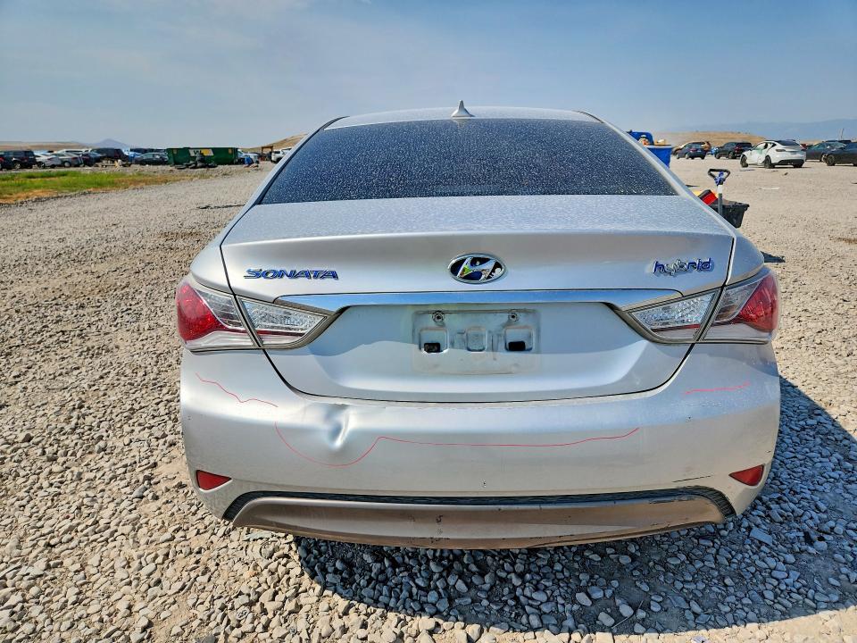 2012 Hyundai Sonata VIN KMHEC4A48CA020397 COPART salvage auction — FRONT END, UT - SALVAGE CERTIFICATE, sold $150 on 2026-07-24 (photo 6)