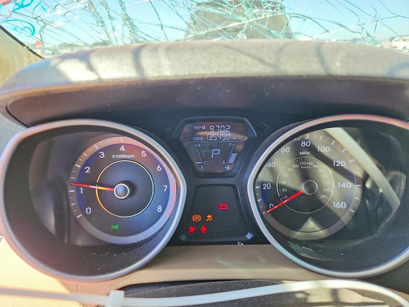2013 Hyundai Elantra VIN KMHDH4AE5DU512276 COPART salvage auction — FRONT END, Ca - Salvage Certificate, sold $200 on 2026-07-21 (photo 9)