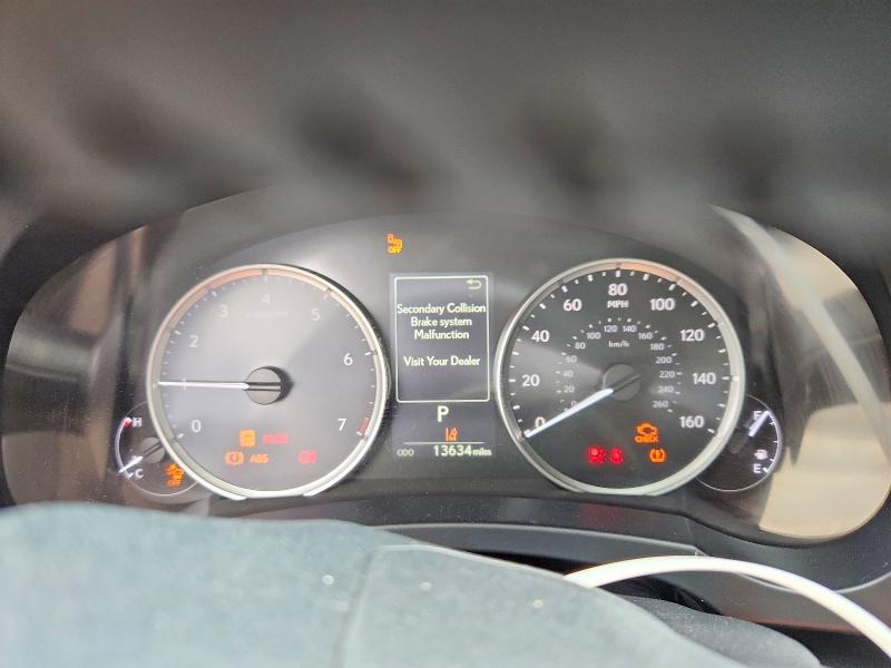 2025 Lexus Is 350 VIN JTHBZ1B28S5084253 COPART salvage auction — FRONT END, TX - SALVAGE VEHICLE TITLE, sold $10,300 on 2026-07-24 (photo 9)