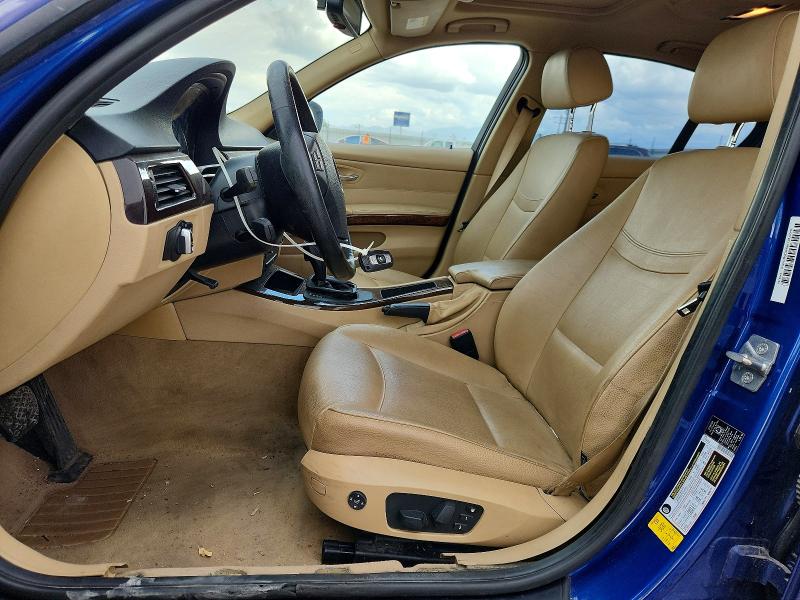 2011 BMW 3 series VIN WBAPK7C5XBA972756 COPART salvage auction — MINOR DENT/SCRATCHES, UT - CERTIFICATE OF TITLE, sold $400 on 2026-08-04 (photo 7)