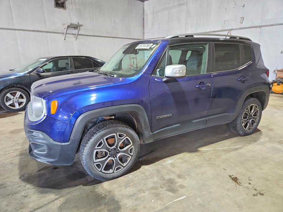 2017 Jeep VIN ZACCJBDB5HPE44238 COPART salvage auction — MECHANICAL, Mi - Certificate Of Title, sold $1,100 on 2026-07-31 (photo 1)