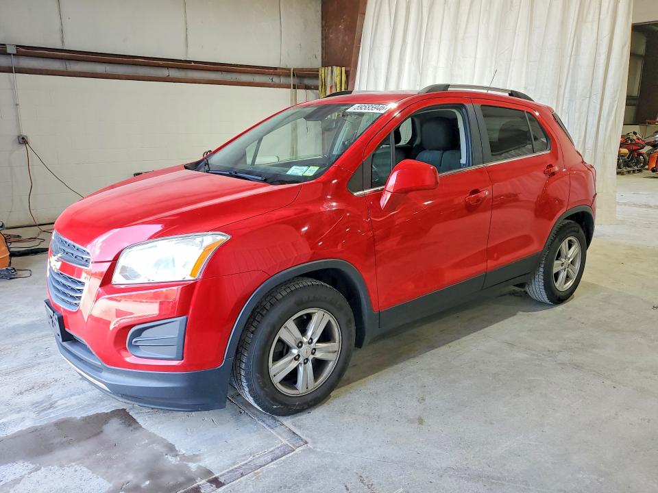 2015 Chevrolet Trax VIN KL7CJLSB9FB106743 COPART salvage auction — REAR END, Ny - Mv-907A Salvage Certificate, sold $875 on 2026-07-19 (photo 1)