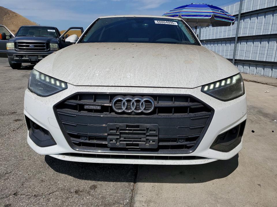 2023 Audi A4 VIN WAUBBAF41PN019248 COPART salvage auction — SIDE, Ca - Salvage Certificate, sold $8,900 on 2026-09-03 (photo 5)