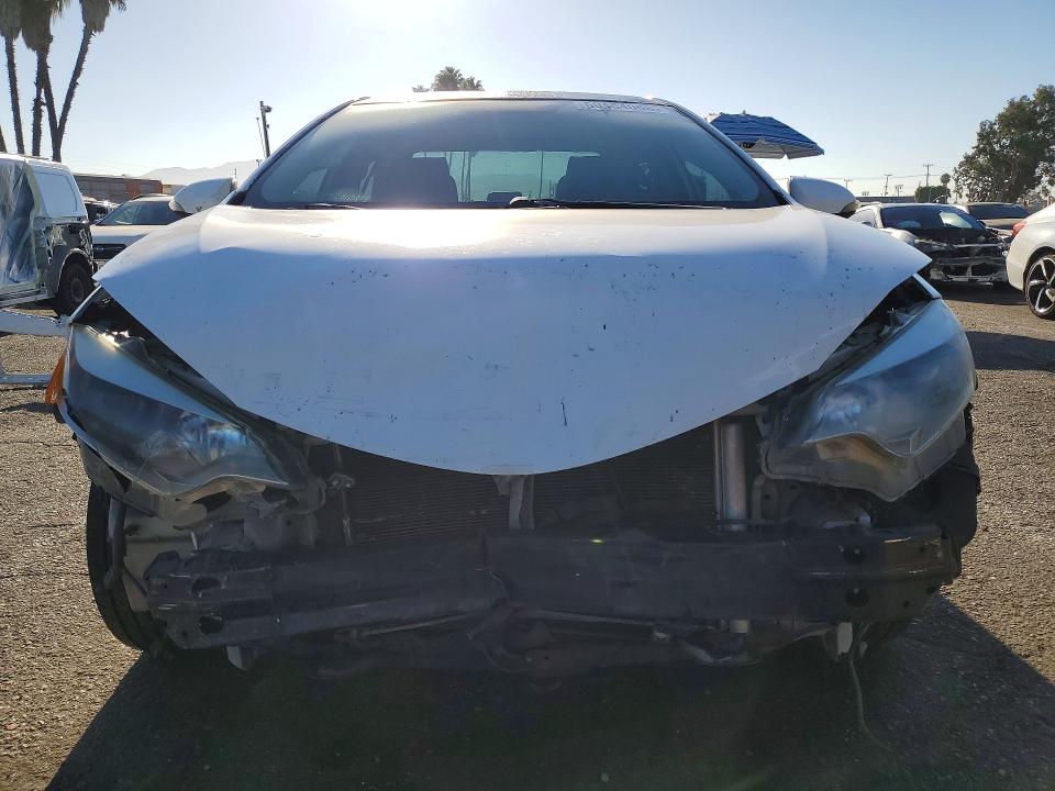 2014 Toyota Corolla VIN 5YFBURHE9EP131880 COPART salvage auction — FRONT END, Ca - Salvage Certificate, sold $1,700 on 2026-07-21 (photo 5)
