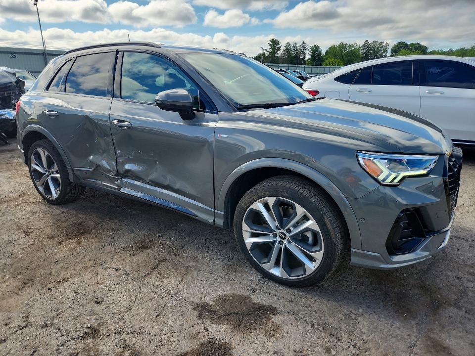 2021 Audi Q3 VIN WA1EECF34M1117603 COPART salvage auction — SIDE, Pa - Certificate Of Salvage, sold $6,800 on 2026-07-28 (photo 4)