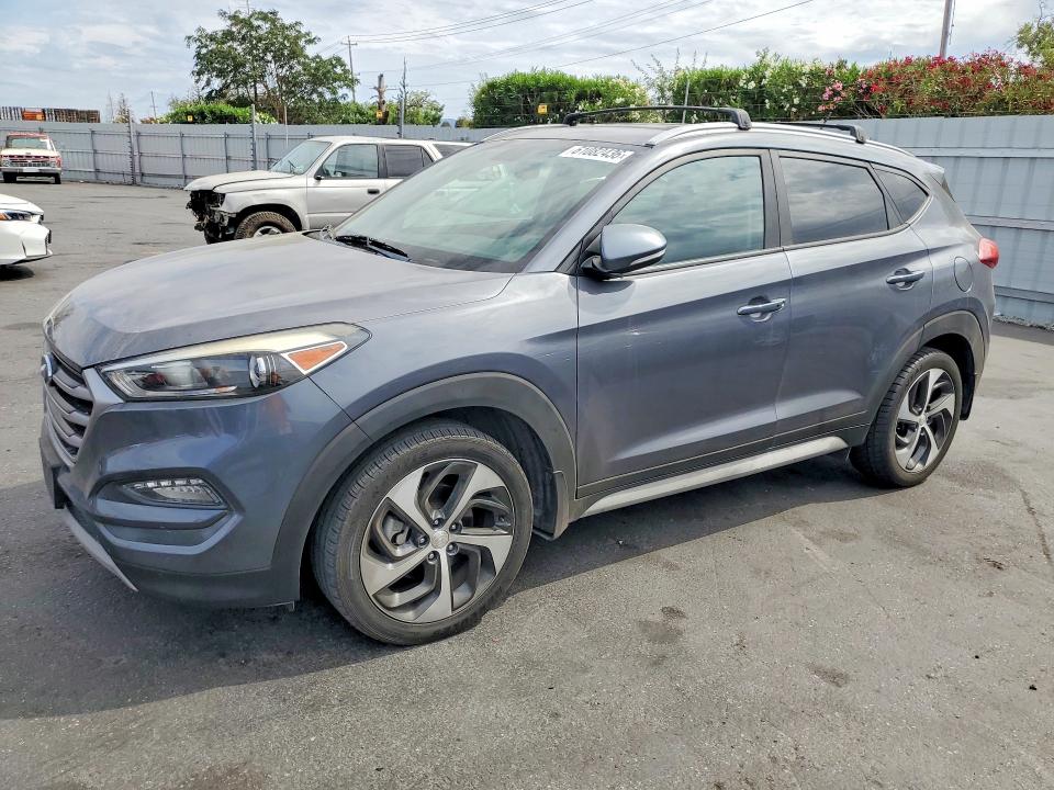 2017 Hyundai Tucson VIN KM8J33A29HU526348 COPART salvage auction — MECHANICAL, Ca - Dis/Dlr/Exp Only Clean Title, sold $2,500 on 2026-07-16 (photo 1)
