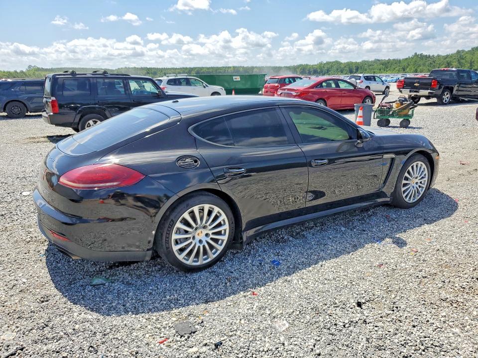 2014 Porsche Panamera VIN WP0AA2A71EL010129 COPART salvage auction — FRONT END, Sc - Certificate Of Title (P), sold $5,700 on 2026-08-04 (photo 3)