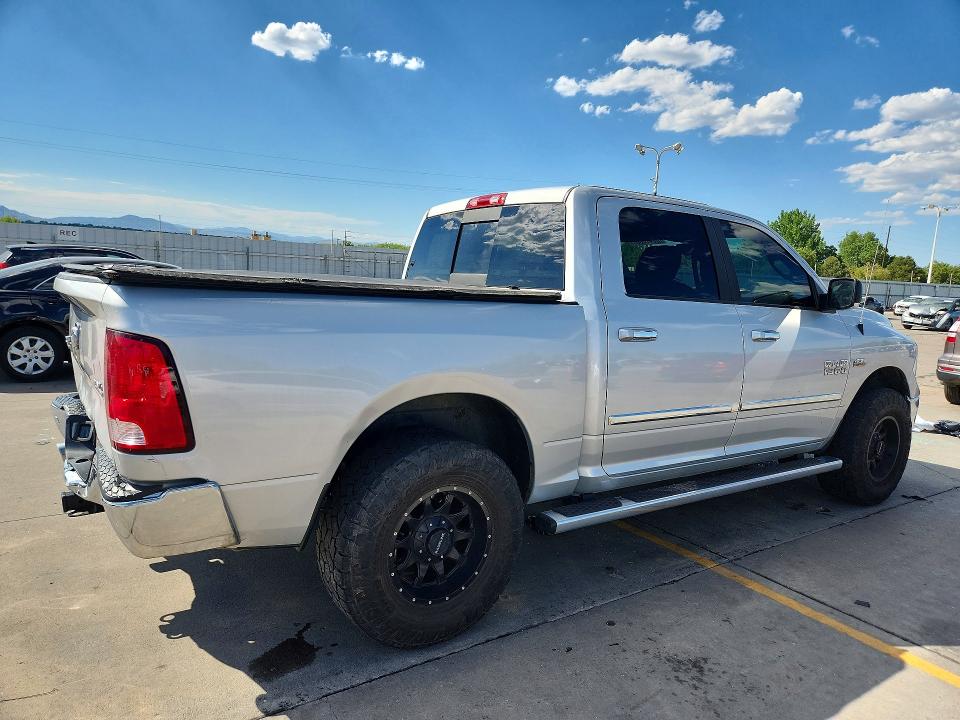 2017 Ram 1500 VIN 3C6RR7LT8HG593293 COPART salvage auction — REAR END, Co - Salvage Title, sold $10,000 on 2026-08-03 (photo 3)