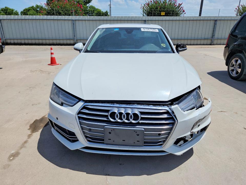 2018 Audi A4 VIN WAUKMAF42JN016103 COPART salvage auction — FRONT END, Tx - Salvage Vehicle Title, sold $175 on 2026-09-10 (photo 5)
