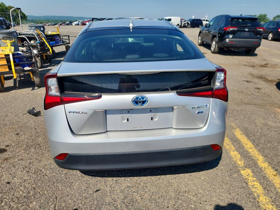 2021 Toyota Prius VIN JTDKAMFU5M3147846 COPART salvage auction — SIDE, PA - CERTIFICATE OF SALVAGE, sold $300 on 2026-07-21 (photo 6)
