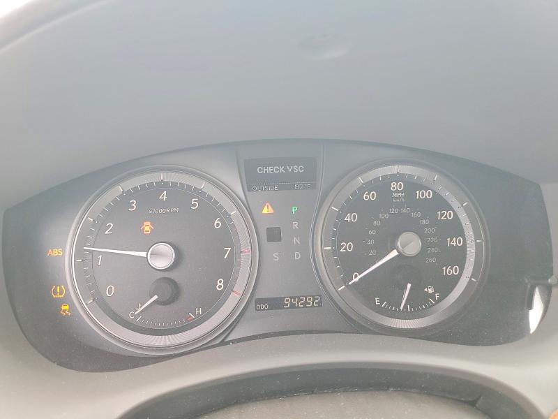 2007 Lexus Es 350 VIN JTHBJ46G672134400 COPART salvage auction — FRONT END, NY - MV-907A SALVAGE CERTIFICATE, sold $1,150 on 2026-07-20 (photo 9)