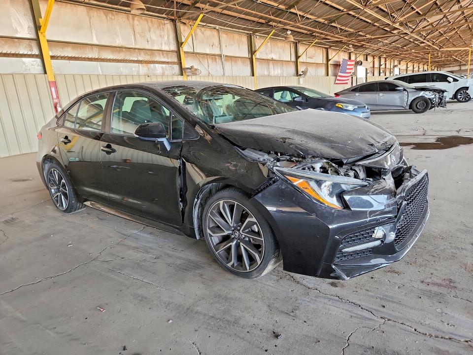 2021 Toyota VIN 5YFS4MCE3MP062497 COPART salvage auction — FRONT END, Salvage Title, sold $300 on 2026-07-27 (photo 4)