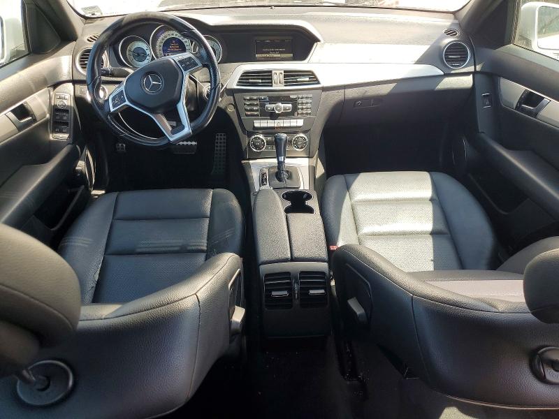 2013 Mercedes-benz C-klasse VIN WDDGF4HB4DG101037 COPART salvage auction — MECHANICAL, Ca - Dis/Dlr/Exp Only Clean Title, sold $525 on 2026-08-04 (photo 8)