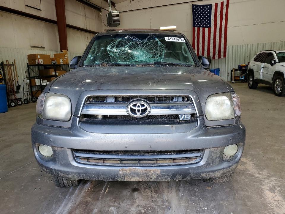 2005 Toyota Sequoia VIN 5TDZT34A55S246114 COPART salvage auction — MECHANICAL, Tx - Certificate Of Title, sold $30 on 2026-07-27 (photo 5)