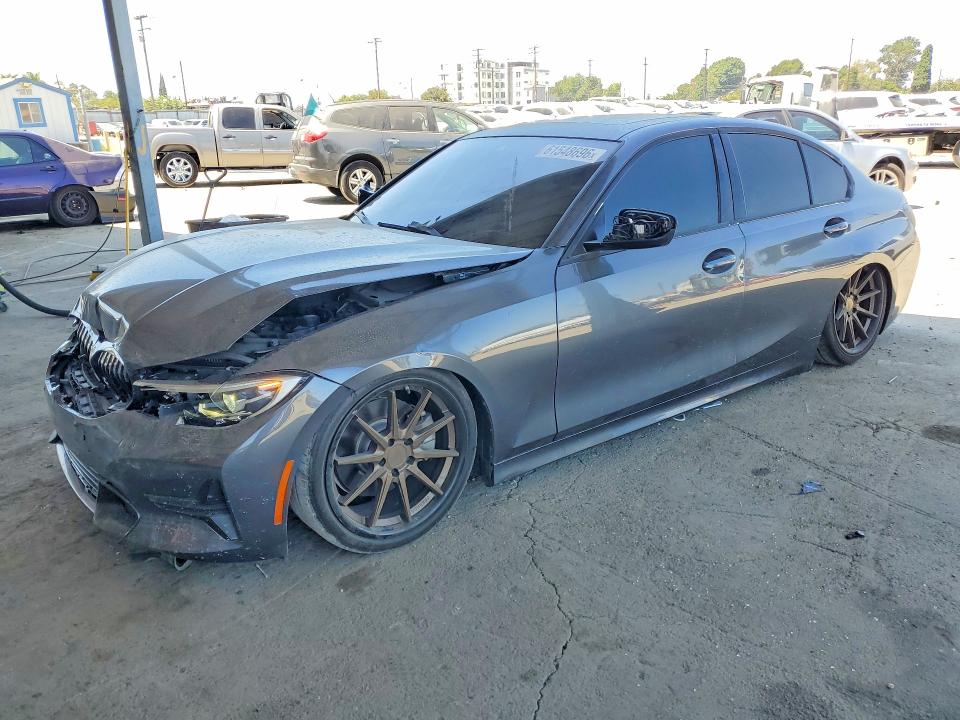 2020 BMW 3er VIN 3MW5R7J05L8B05661 — COPART salvage auction photo