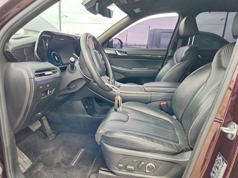 2023 Hyundai Palisade VIN KM8R74GE8PU644663 COPART salvage auction — FRONT END, Ca - Dlr/Dis/Exp Only Salvage Title (P), sold $11,800 on 2026-07-07 (photo 7)