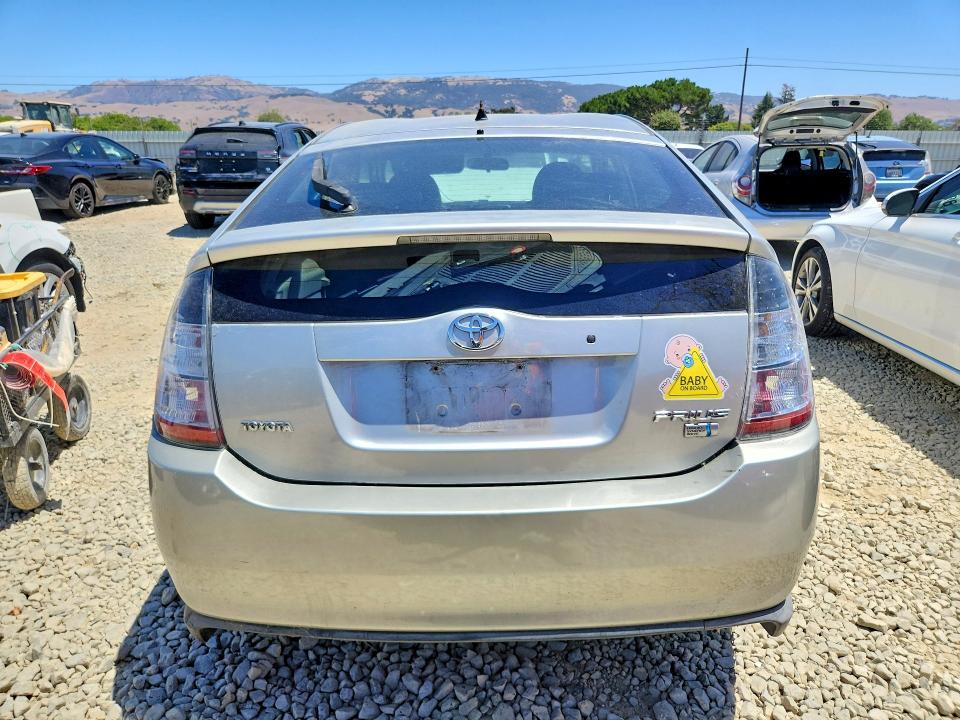 2005 Toyota Prius VIN JTDKB20U250121234 COPART salvage auction — VANDALISM, Ca - Salvage Certificate, sold $400 on 2026-07-28 (photo 6)