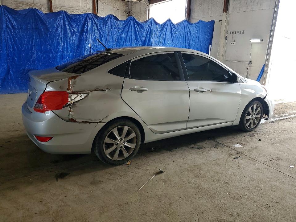 2013 Hyundai Accent VIN KMHCU4AE3DU442543 COPART salvage auction — FRONT END, Ky - Cert Of Title-Salvage, sold $400 on 2026-08-03 (photo 3)