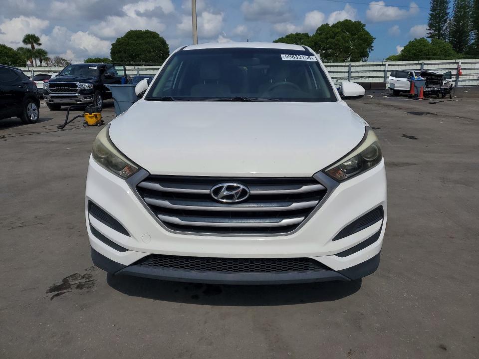 2017 Hyundai Tucson VIN KM8J23A48HU564559 COPART salvage auction — MECHANICAL, Fl - Certificate Of Title, sold $3,250 on 2026-07-13 (photo 5)