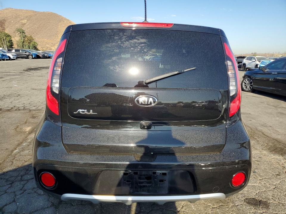 2017 Kia Soul VIN KNDJP3A58H7439008 COPART salvage auction — FRONT END, Ca - Salvage Certificate, sold $1,100 on 2026-07-30 (photo 6)