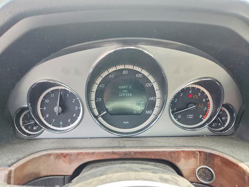 2010 Mercedes-benz E-class VIN WDDHF5GB2AA212308 COPART salvage auction — REAR END, AL - CERT OF TITLE-SALVAGE TITLE (P), sold $175 on 2026-07-21 (photo 9)