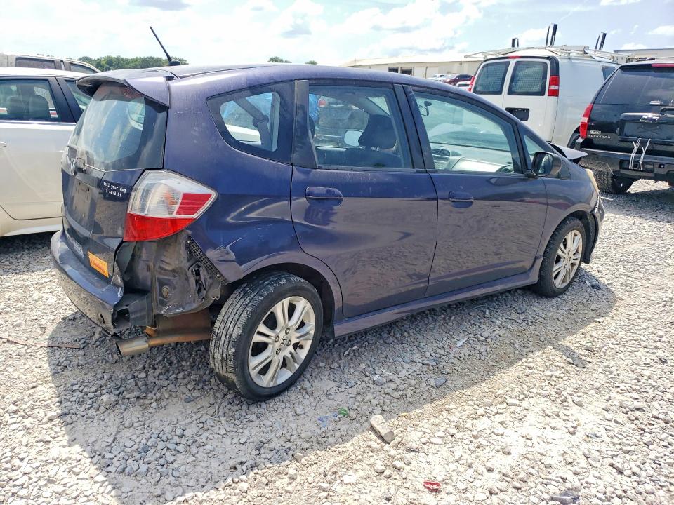 2009 Honda Fit VIN JHMGE88449S035839 COPART salvage auction — FRONT END, Tn - Salvage Certificate, sold $175 on 2026-07-23 (photo 3)