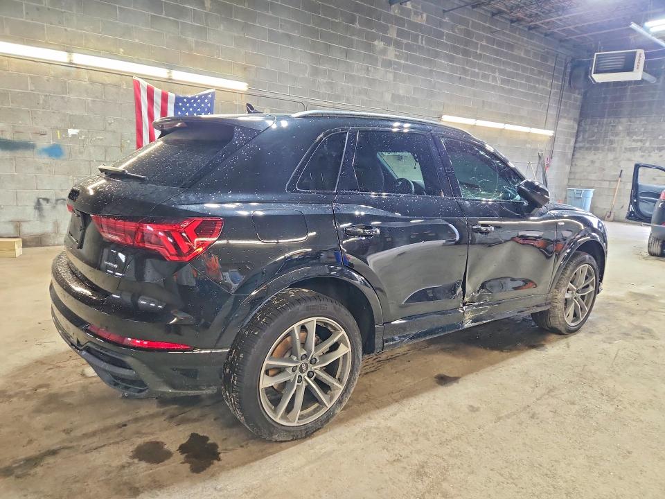 2025 Audi Q3 VIN WA1DECF3XS1016784 COPART salvage auction — SIDE, NY - MV-907A SALVAGE CERTIFICATE, sold $150 on 2026-07-27 (photo 3)