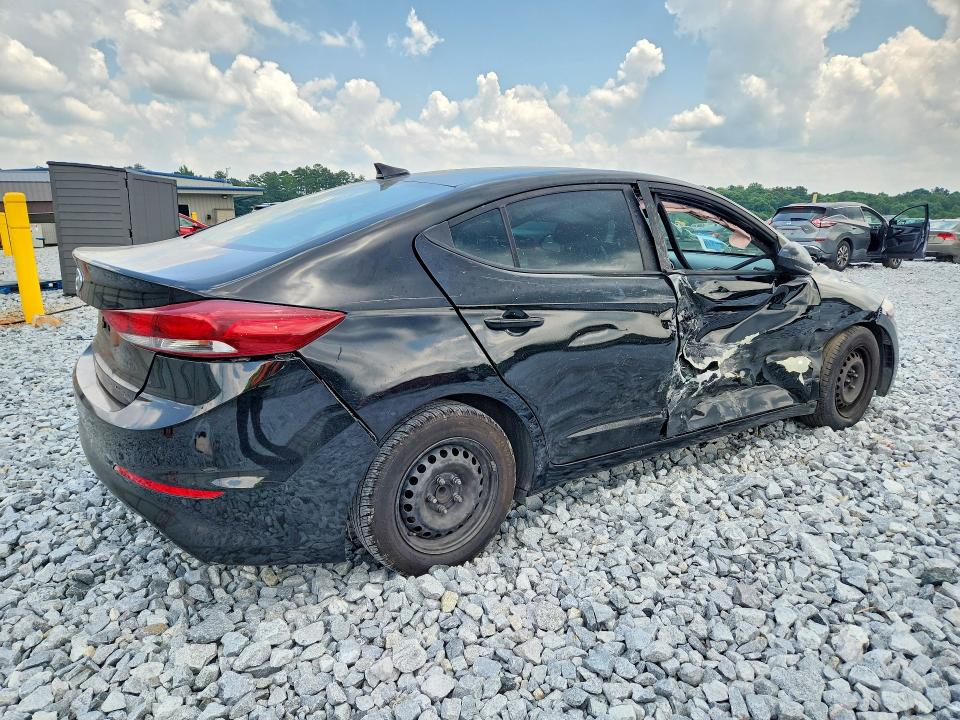 2017 Hyundai Elantra VIN KMHD74LF9HU121579 COPART salvage auction — SIDE, Ga - Cert Of Title-Salvage Court Or, sold $275 on 2026-07-30 (photo 3)