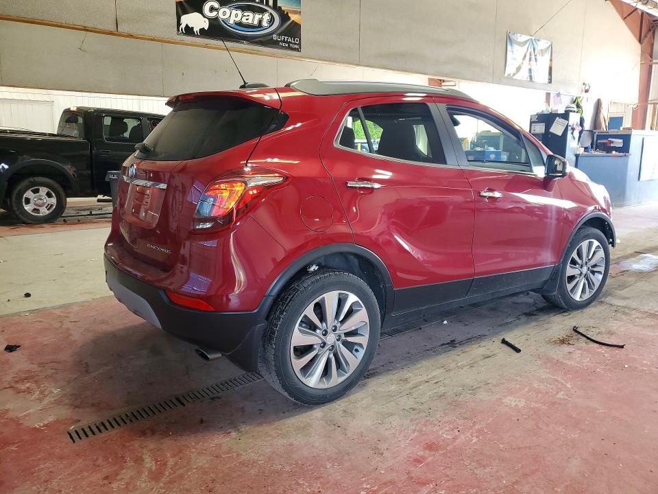 2019 Buick Encore VIN KL4CJASB9KB827379 COPART salvage auction — FRONT END, Ny - Mv-907A Salvage Certificate, sold $2,500 on 2026-07-27 (photo 3)