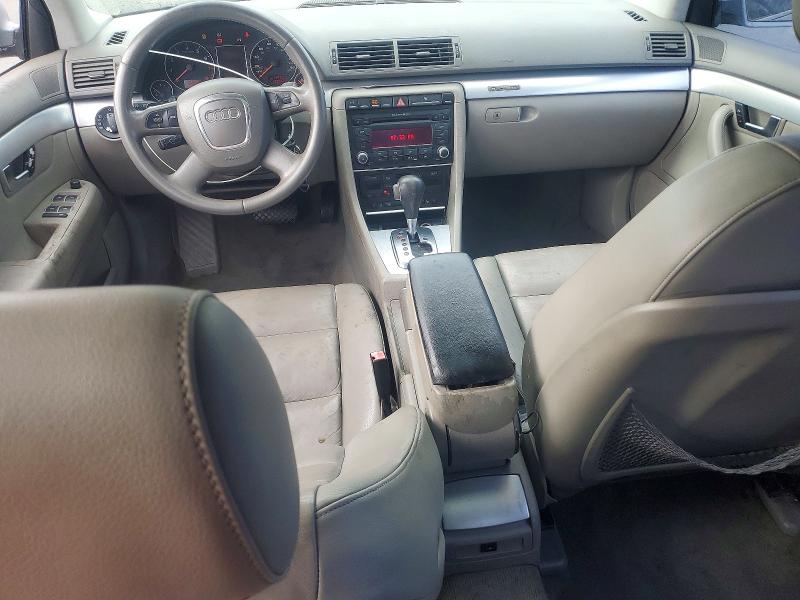 2008 Audi A4 VIN WAUDF78E48A152813 COPART salvage auction — FRONT END, Ca - Dlr/Dis/Exp Only Salvage Title, sold $175 on 2026-07-29 (photo 8)
