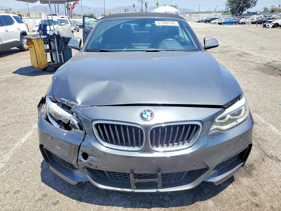 2016 BMW M2 VIN WBA1M1C58GV394007 COPART salvage auction — FRONT END, CA - SALVAGE CERTIFICATE, sold $8,300 on 2026-08-21 (photo 5)