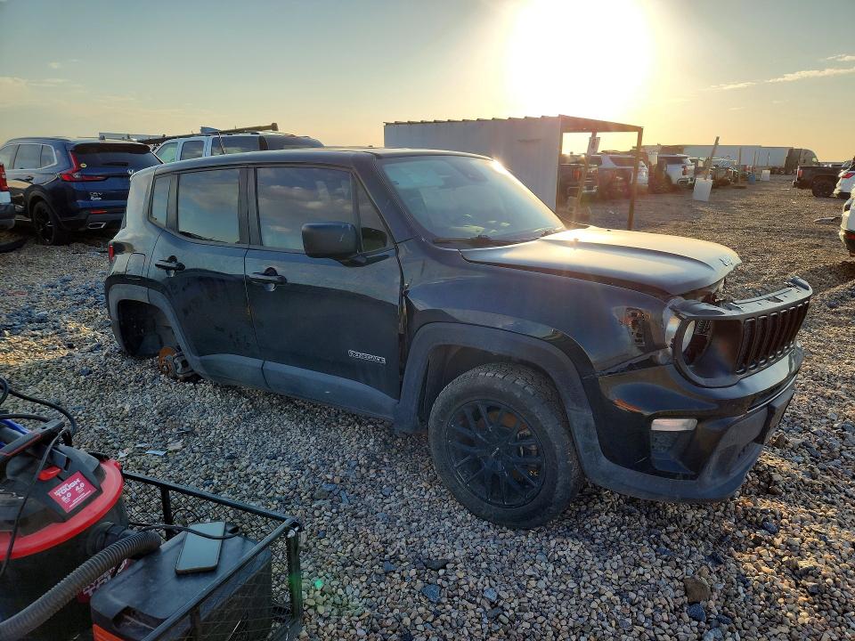 2021 Jeep Renegade VIN ZACNJDAB2MPM13495 COPART salvage auction — FRONT END, Tx - Certificate Of Title (P), sold $4,500 on 2026-07-28 (photo 4)