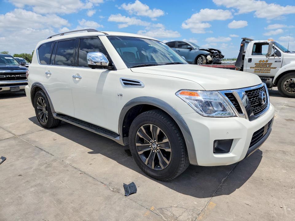 2017 Nissan Armada VIN JN8AY2NF6H9300322 COPART salvage auction — NORMAL WEAR, Ok - Certificate Of Title (P), sold $4,050 on 2026-07-20 (photo 4)